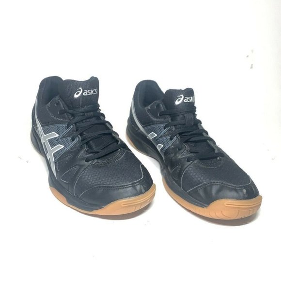 Asics Shoes - Asics Gel Womens Upcourt Volleyball Shoes Black Lo